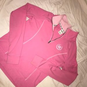 Pink by VS Quarter Zip!